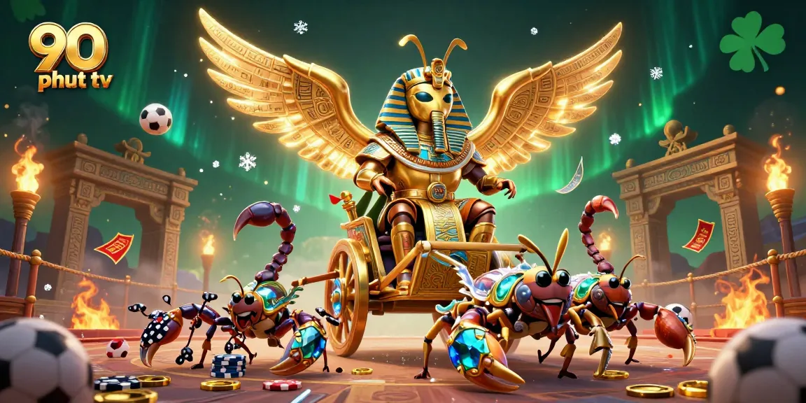 Experience thrilling action with 90 phut tv's captivating sports betting scenes featuring vibrant characters and dynamic elements.