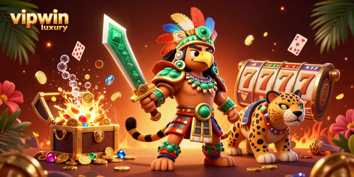 Experience the thrills at vipwin luxury with dynamic gaming elements and vibrant 3D characters.
